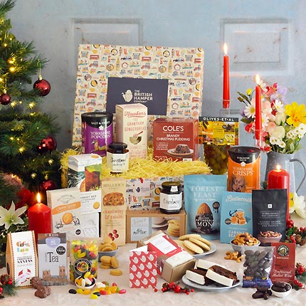 Christmas Food Gift Basket | British Hamper Company